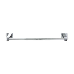 Porte serviette mural vertical gris chrome 49,5 x 5 x 7 cm Fackelmann Mare