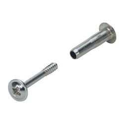 Lot De 4 Vis D'Assemblage Acier Nickelé Hettich, L.42 Mm