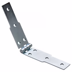 Charnière à congé acier pour meuble, L.40 x l.250 mm