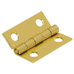 Hettich - Lot De 2 Charnières Universelles Laiton Pour Meuble, L.70 x L.40 Mm