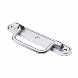 Entraxe (en mm) : 130 Matière principale : Acier Finition du produit : Zingué Couleur : Gris Type de fixation : Vis Profondeu ...