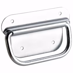 Entraxe (en mm): 68 Matière principale: Acier Finition du produit: Zingué Couleur: Gris Type de fixation: A vis Longueur (en ...