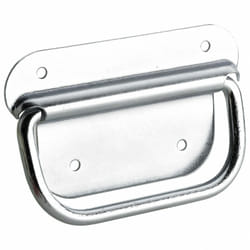 Hettich - Poignée de caisse à visser acier zingué L.97 mm