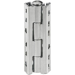 Hettich - Charnière Universelle 50x10mm Laiton Chromé Blister 2pcs