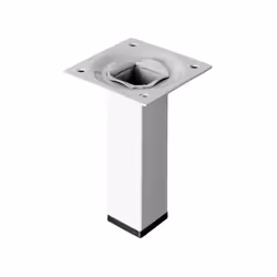 Marque du produit : HETTICH Couleur du pied : Blanc Finition du pied : Epoxy Matière principale : Acier Destination : Meuble  ...