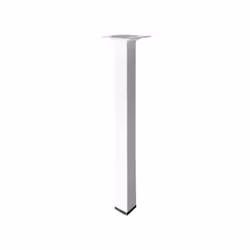 Marque du produit : HETTICH Couleur du pied : Blanc Finition du pied : Epoxy Matière principale : Acier Destination : Table b ...