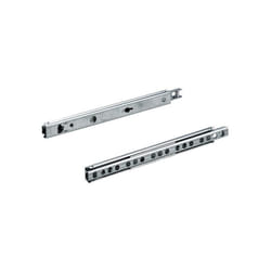 Hettich - 2 coulisses à sortie partielle pour tiroir 17 mm 10 kg, l. 18.5/26 mm