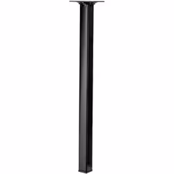 Description générale Ce patin en plastique fileté M10 avec une platine de 60 x 60 mm est conçu pour être utilisé avec des tab ...