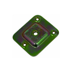 HETTICH Plaque de montage inclinaison 10° acier à visser, H.67 x l.58 mm
