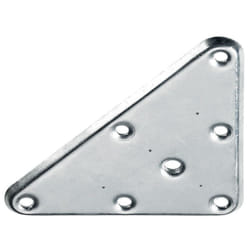 Plaque De Montage Triangulaire Métal À Visser, H.140 X L.80 Mm