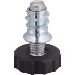 Réglage en hauteur Perçage diamètre 8 mm Forme: Cylindrique Matière principale: Plastique Couleur: Gris Réglable: Oui Diamètr ...