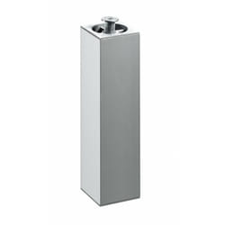 Hettich - Pied meuble carré réglable acier mat gris