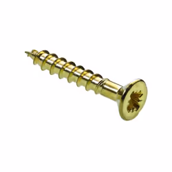 Empreinte de la tête : Pozidriv Référence commerciale : 9169523 Filetage : Totale Forme de la tête : Tête ronde Diamètre (en  ...