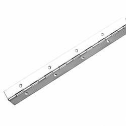 HETTICH Charnière piano inox pour meuble, L.600 x l.32 mm