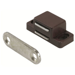Lot de 4 loqueteaux magnétique acier L.35 x l.15 mm - Hettich