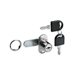 Hettich - Serrure de meuble acier à encastrer 32 mm réversible