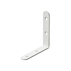 Equerre chaise acier 100 / 15 blanc