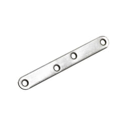 Patte d'assemblage inox mat l. 120 mm x l.15 mm x H.0.2 cm - Hettich