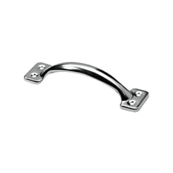 Poignée acier nickelé HETTICH entraxe 108 mm
