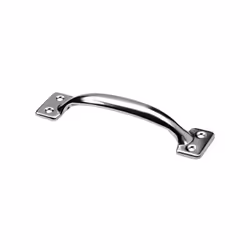 Poignée acier nickelé HETTICH entraxe 133 mm