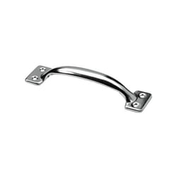 Poignée acier nickelé HETTICH entraxe 133 mm
