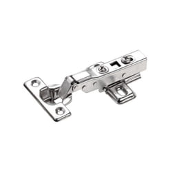 HETTICH Charnière invisible acier pour meuble, 1/2 applique entraxe 38 mm D.26 mm