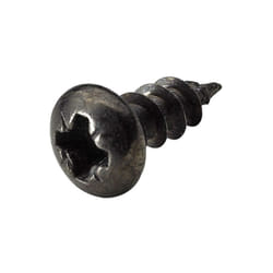 Vis pour charnières et raccords pour meuble 3,5 x 9 mm, noir - Hettich