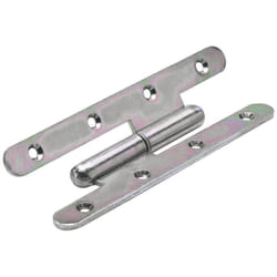 Paumelle Inox Pour Meuble Hettich, L.110 X L.55 Mm