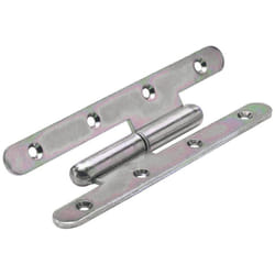 Hettich - Paumelle Inox Pour Porte L.110 x L.55 Mm