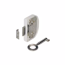 Serrure Meuble à Plaquer Axe 20mm - HETTICH FURNTECH GMBH ET-CO-KG Cette serrure de meuble à plaquer de la marque HETTICH FUR ...