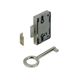 Hettich - Serrure De Meuble Acier En Applique 15 Mm Réversible