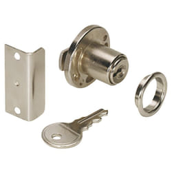 Hettich - Serrure De Meuble Acier à Encastrer 18 Mm Réversible