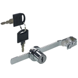 Hettich - Serrure De Vitrine Acier En Applique Axe 22 Mm