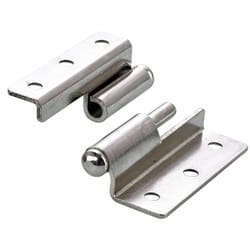 HETTICH Lot de 2 paumelles acier pour meuble HETTICH, L.50 x l.40 mm