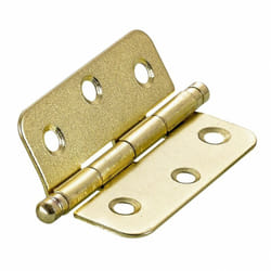 Lot de 2 paumelles acier pour meuble L.50 x l.40 mm - Hettich
