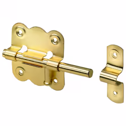 Verrou à poussoir acier HETTICH, L.50 x l.45 mm