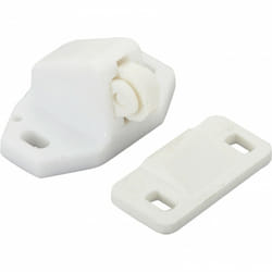 Hettich - Lot de 2 loqueteaux à bille plastique L.27 x l.35 mm