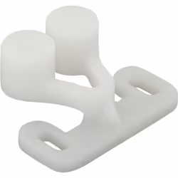 Poids du produit nu (en kg): 0.012 Destination: Pour meuble Fixation: A visser Matière principale: Plastique Finition du prod ...