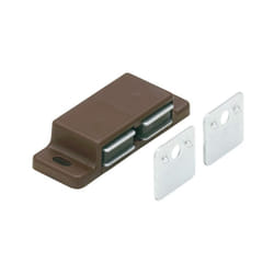 Lot De 2 Loqueteaux Magnétiques Plastique Hettich L.20.8 x L.58.3 Mm