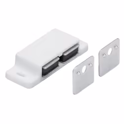 Destination : Pour meuble Force de l'aimant (en kg) : 3 Poids du produit nu (en kg) : 0.073 Fixation : A visser Matière princ ...