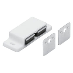 Lot De 2 Loqueteaux Magnétiques Plastique Hettich L.20.8 x L.58.3 Mm