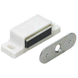 Lot De 4 Loqueteaux Magnétiques Plastique Hettich L.14.5 x L.45.3 Mm
