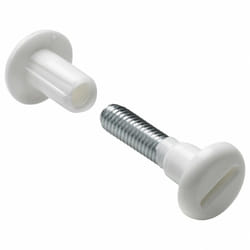 Hettich - Lot de 10 vis d'assemblage plastique brut l.40 mm