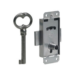 Hettich - Serrure De Meuble Fer En Applique 25 Mm Réversible