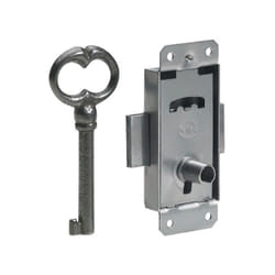Hettich - Serrure De Meuble Acier En Applique 20 Mm Réversible