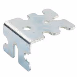1 équerre système 32 acier zingué HETTICH, l.50 mm