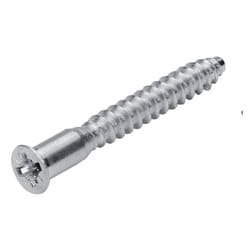 Hettich - Lot De 16 Vis Direkta Acier Chromé L.50 Mm