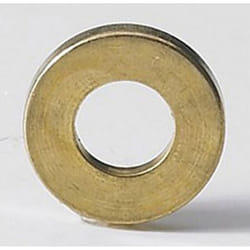 Lot de 6 bagues paumelles laiton pour meuble HETTICH, L.3 x Diam.14 mm