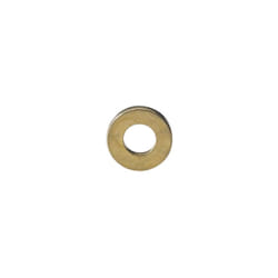 Hettich - Lot de 6 bagues paumelles laiton pour meuble L.1.6 x Diam.12 mm