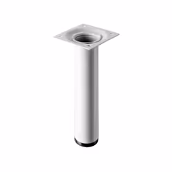 Marque du produit : HETTICH Couleur du pied : Blanc Finition du pied : Epoxy Matière principale : Acier Destination : Meuble  ...